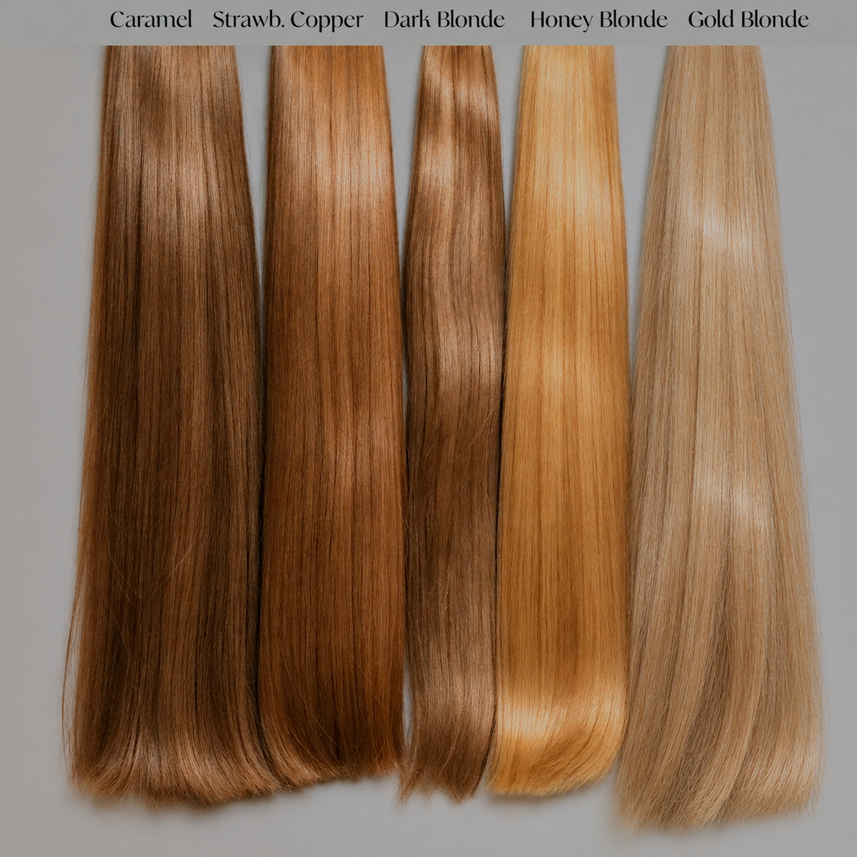 Genius Wefts - Tressen - 100% Echthaar - Gold Blonde