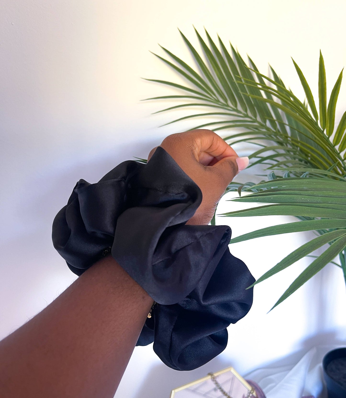 Großer Scrunchie aus Satin