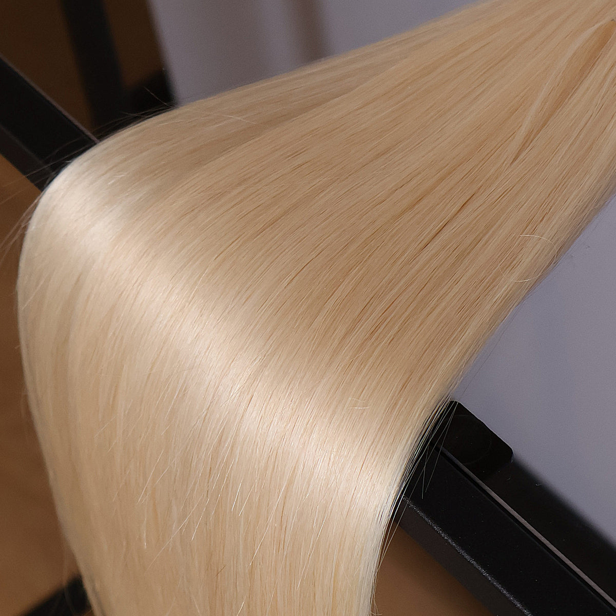 Genius Weft - Tressen - 100% Echthaar - Ice Blonde