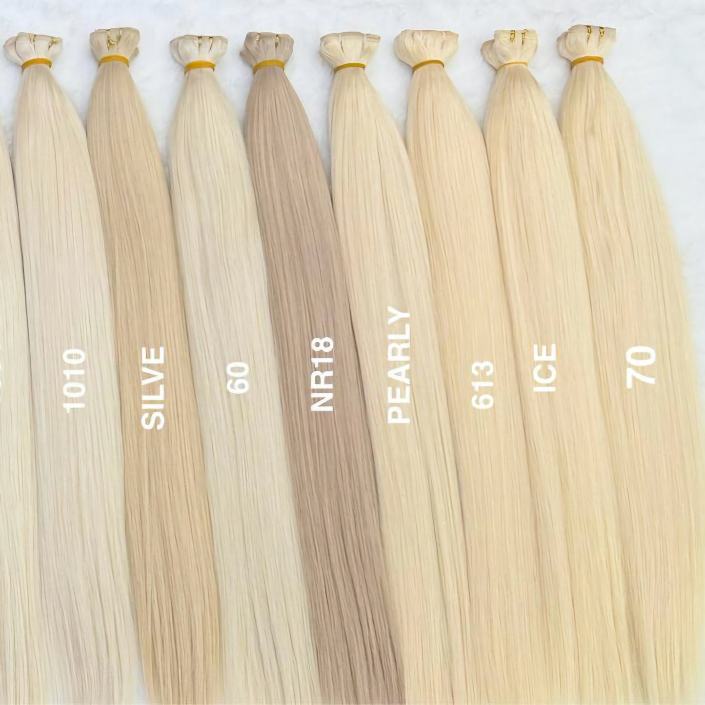 Butterfly Weft - 100% Echthaar - Remy Haarqualität - 100g - 60cm