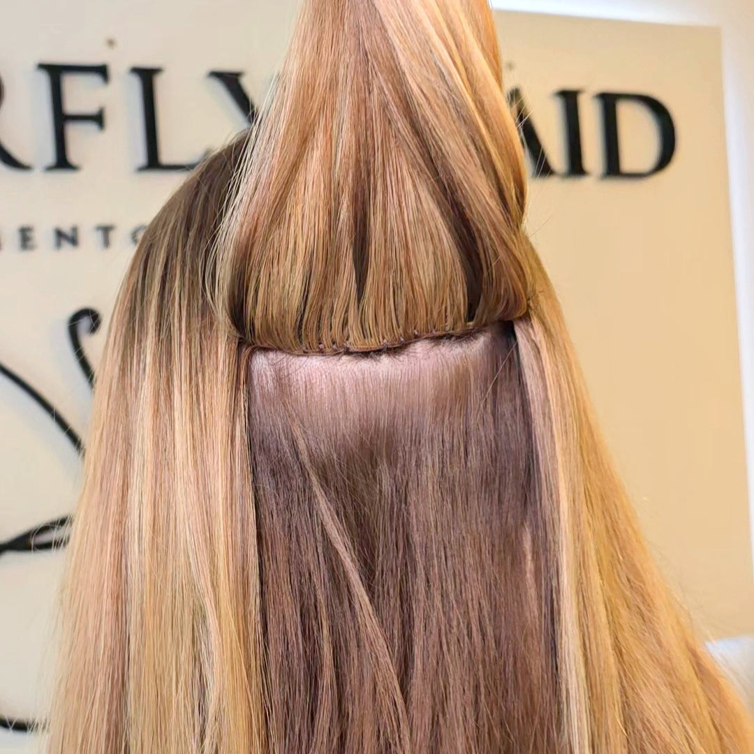 Genius Wefts - 100% Echthaar - Remy Haarqualität - Farbnr. #8N